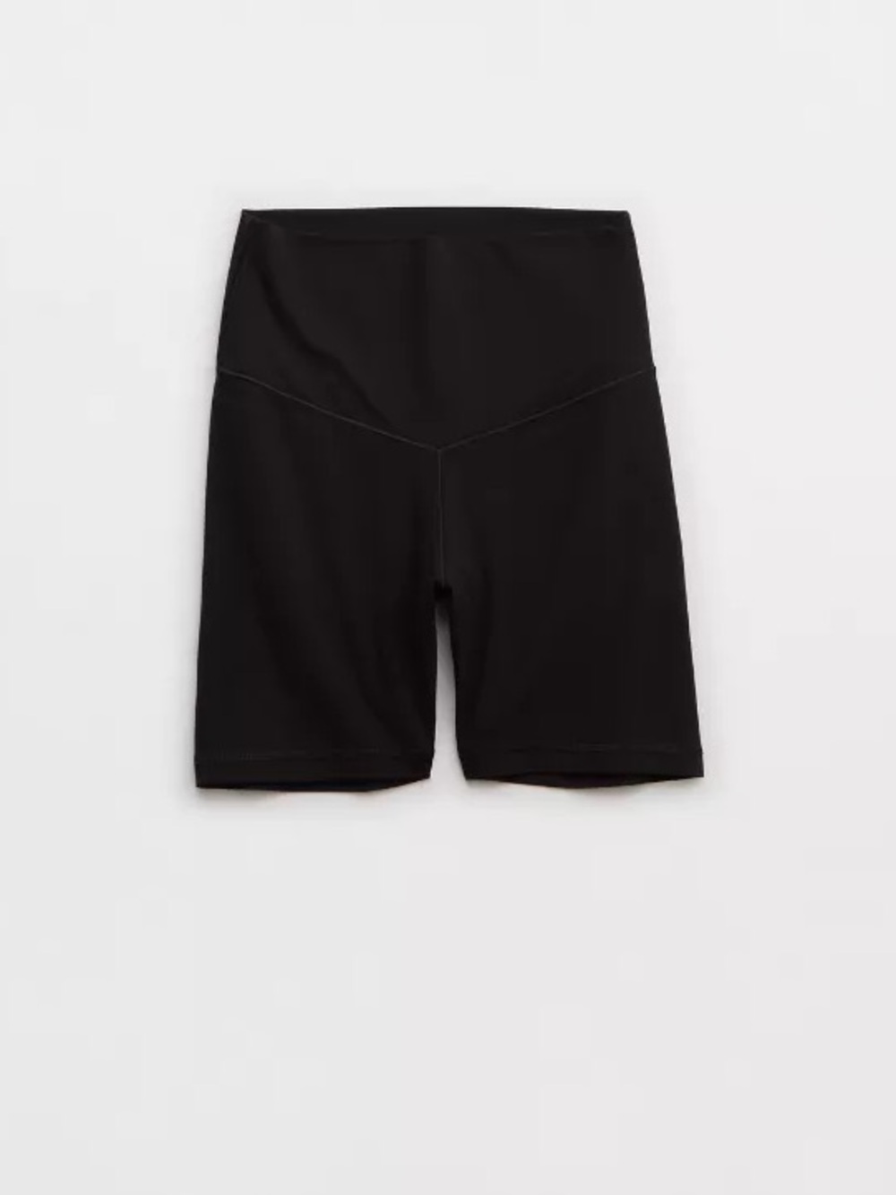 aerie High-Rise 5” Bike Shorts - Black